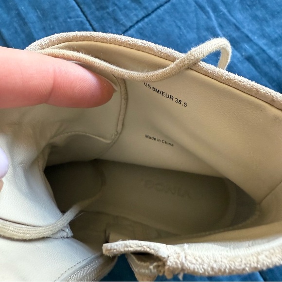 Vince Rae Suede Combat Lace Bootie Size 8 - Picture 8 of 8